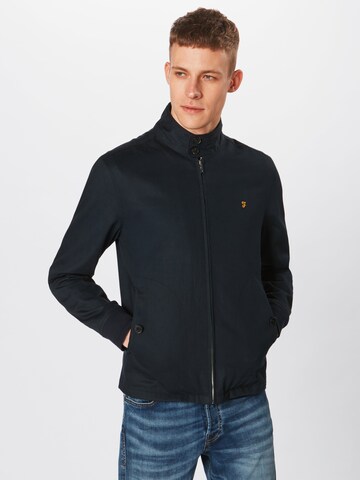 Veste mi-saison 'HARDY HARRINGTON' FARAH en bleu : devant