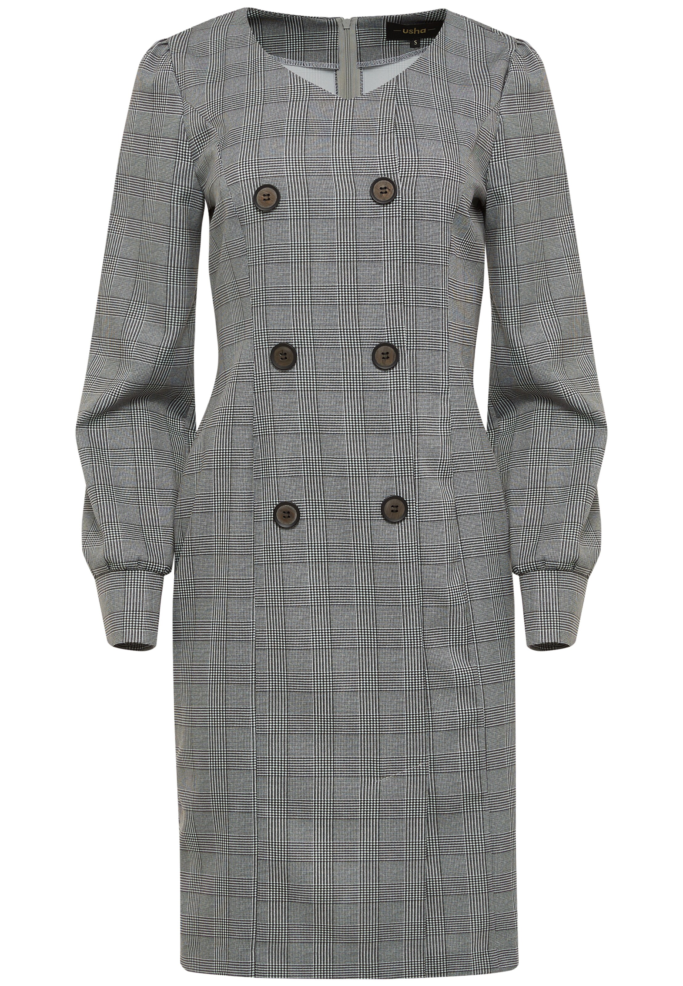 Usha - Jurk in de kleur Grijs