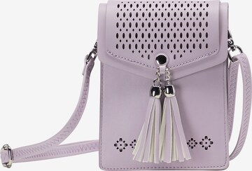 MYMO Crossbody Bag in Purple: front