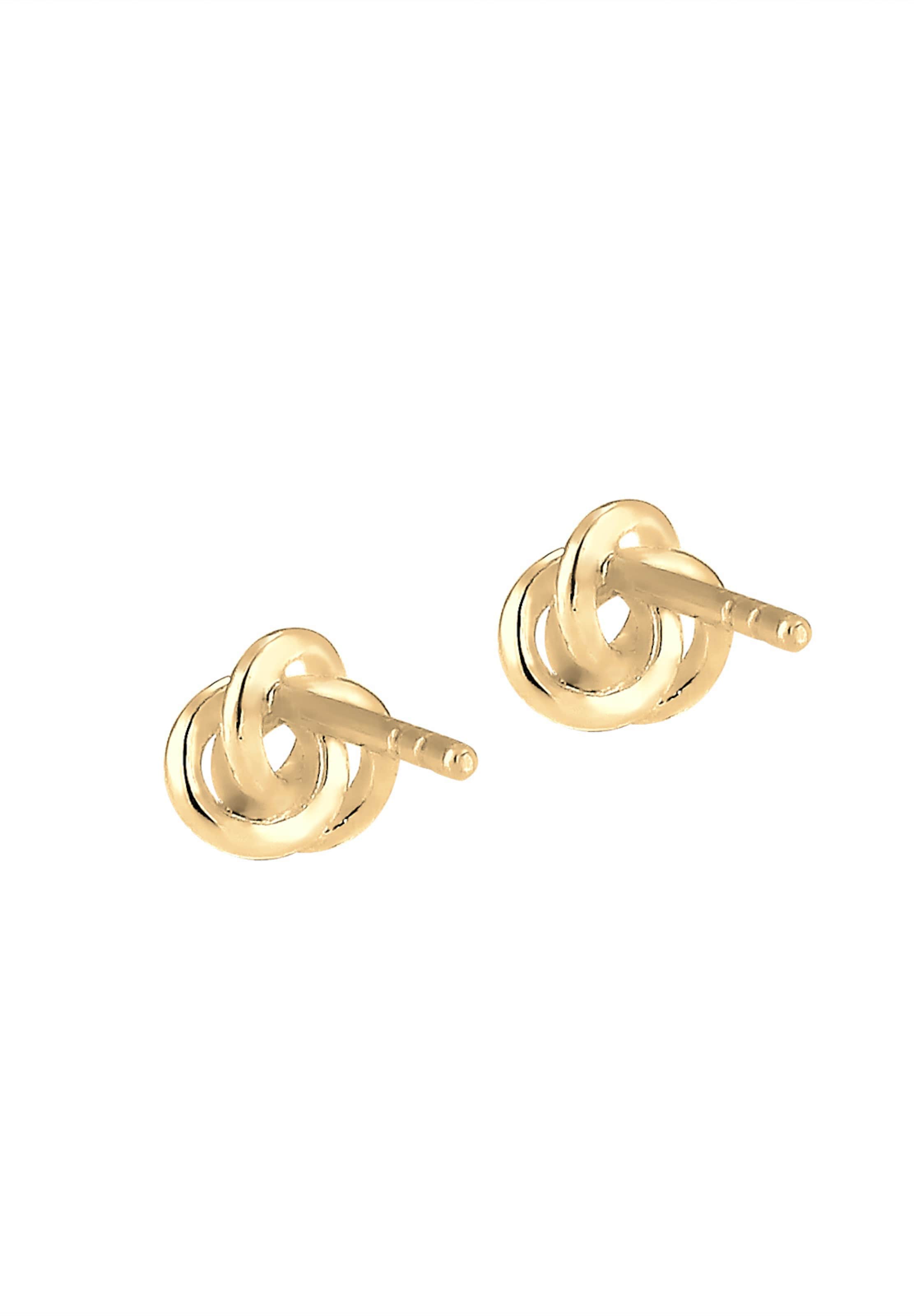 Boucles d'oreilles 'Knoten' ELLI PREMIUM en or