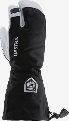 Hestra Athletic Gloves 'Army' in Black: front