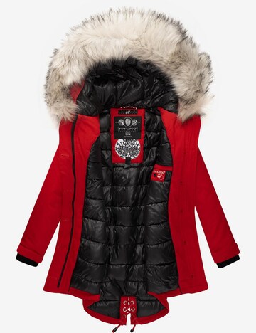 NAVAHOO Winterparka in Rood