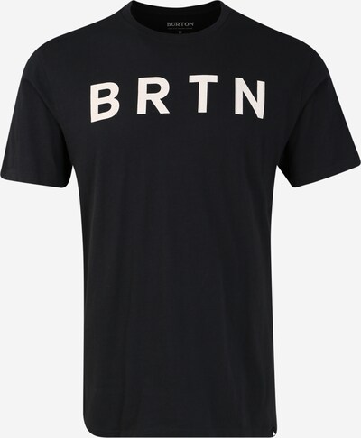 BURTON T-Shirt fonctionnel 'Men's BRTN Organic Short Sleeve T Shirt' en noir / blanc, Vue avec produit