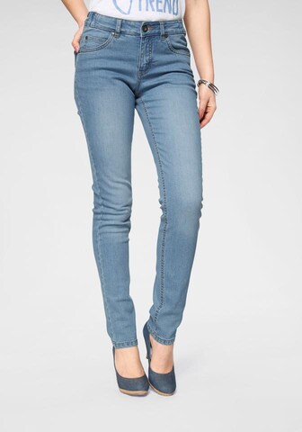 ARIZONA Skinny Jeans in Blue: front