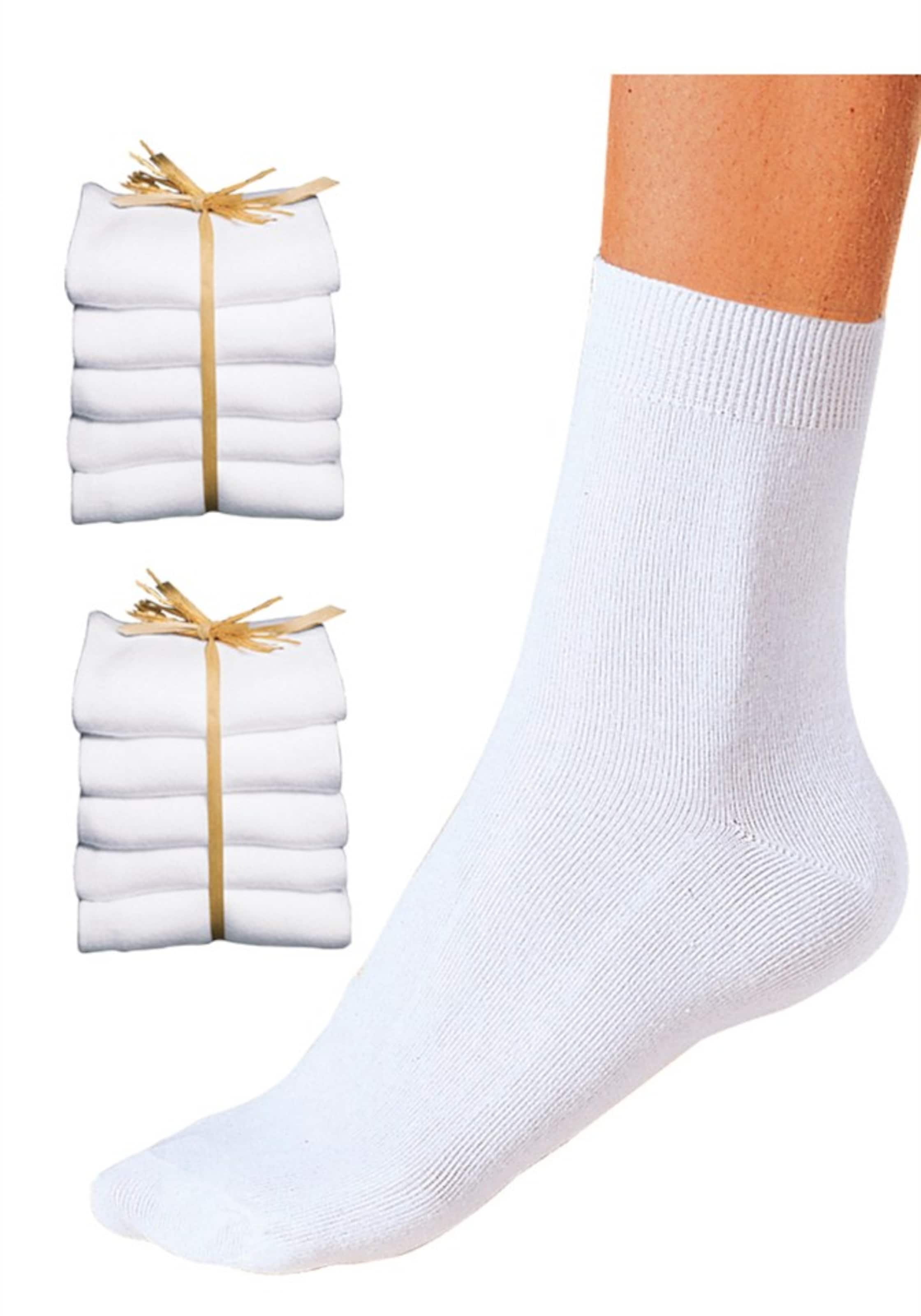 GO IN Socken in Weiß: Vorderseite