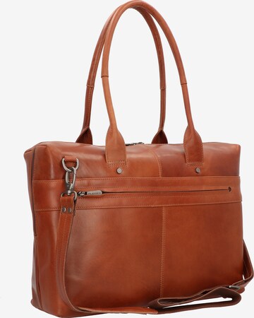 Plevier Document Bag in Brown