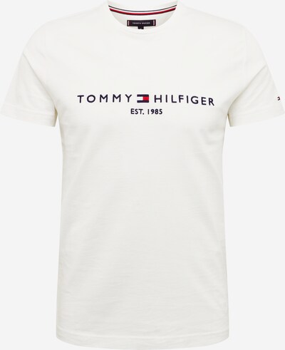 TOMMY HILFIGER Тениска в тъмносиньо / червено / бяло, Преглед на прод�укта