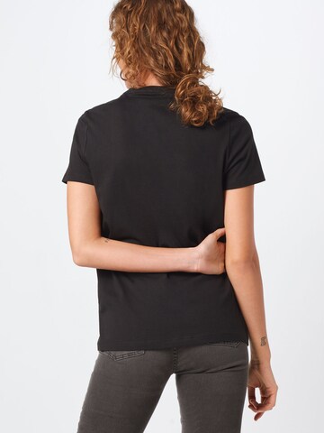 T-shirt 'Heritage' TOMMY HILFIGER en noir : derrière