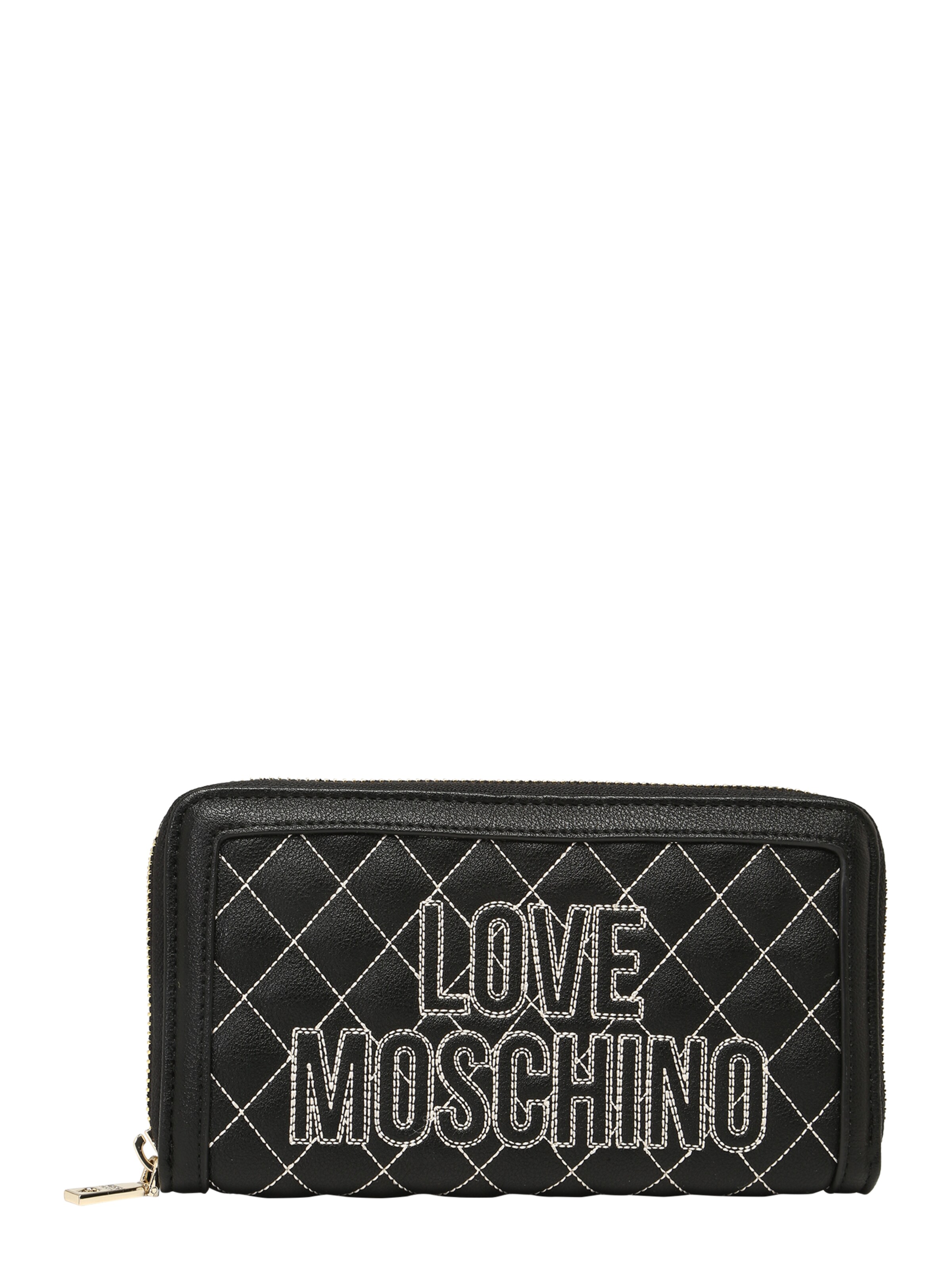 Love Moschino - Portemonnee 'PORTAFOGLI PU+PU NERO' in de kleur Zwart