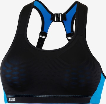 SHOCK ABSORBER Bustier Sport-BH 'Fly' in Schwarz: predná strana