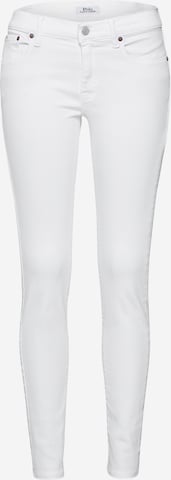 Polo Ralph Lauren Skinny Jeans 'SKI' in White: front
