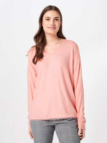 TOM TAILOR Shirt in Roze: voorkant