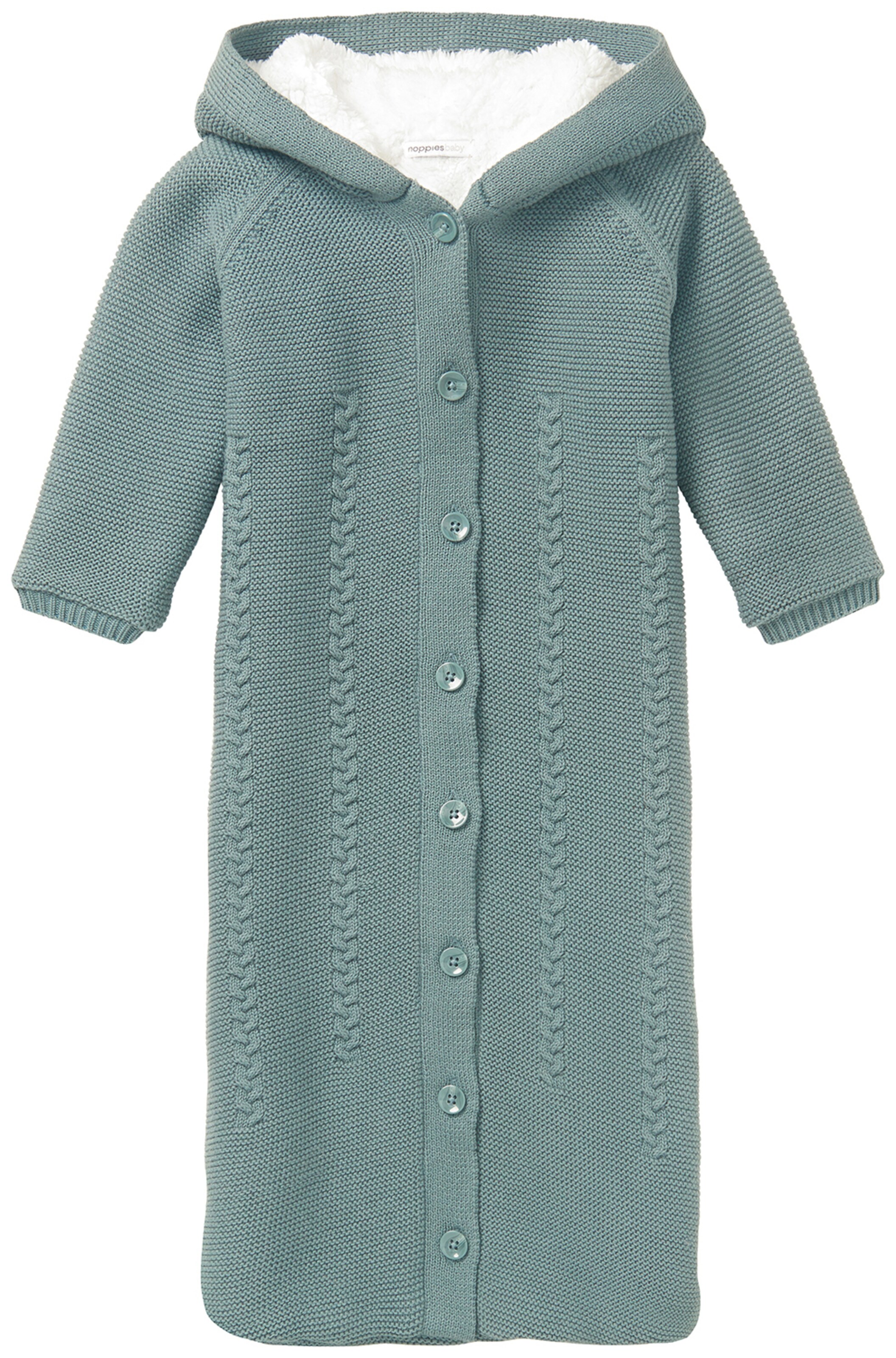 Noppies - Slaapzak 'Narni 80cm' in de kleur Petrol