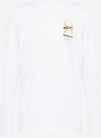 Regular fit Tricou de la Reebok pe alb: față