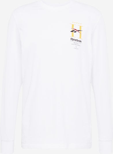 Tricou Reebok Classics pe alb, Vizualizare produs