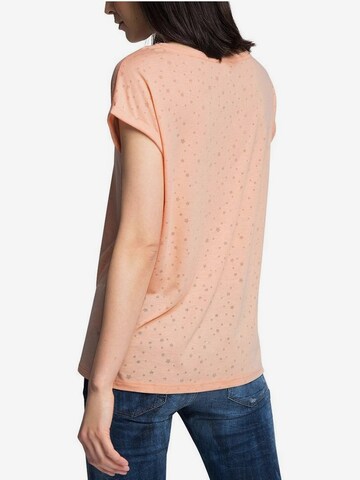 ESPRIT T-Shirt 'Lovely Day' in Orange