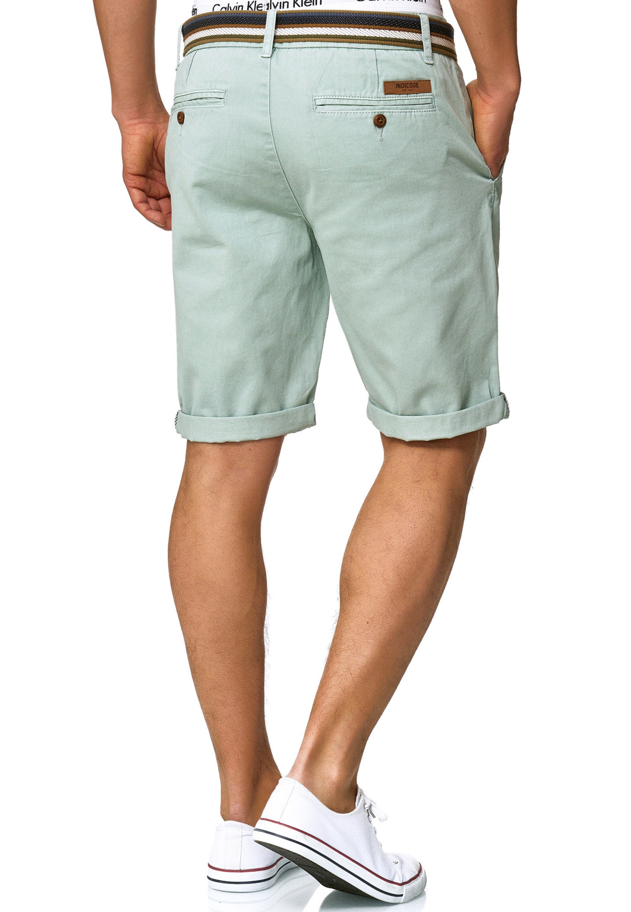 INDICODE JEANS Regular Pants 'Cuba' in Green