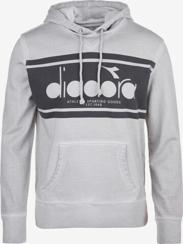 Diadora Kapuzenpullover 'Spectra' in Grau: predná strana