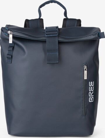BREE Backpack 'Punch 712' in Blue: front