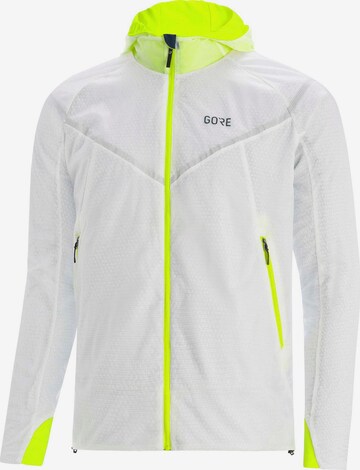 GORE WEAR Laufjacke 'R5 Infinium' in Weiß: predná strana