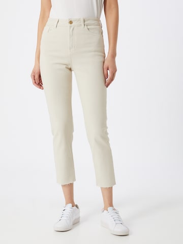 ONLY Slimfit Jeans in Beige: predná strana