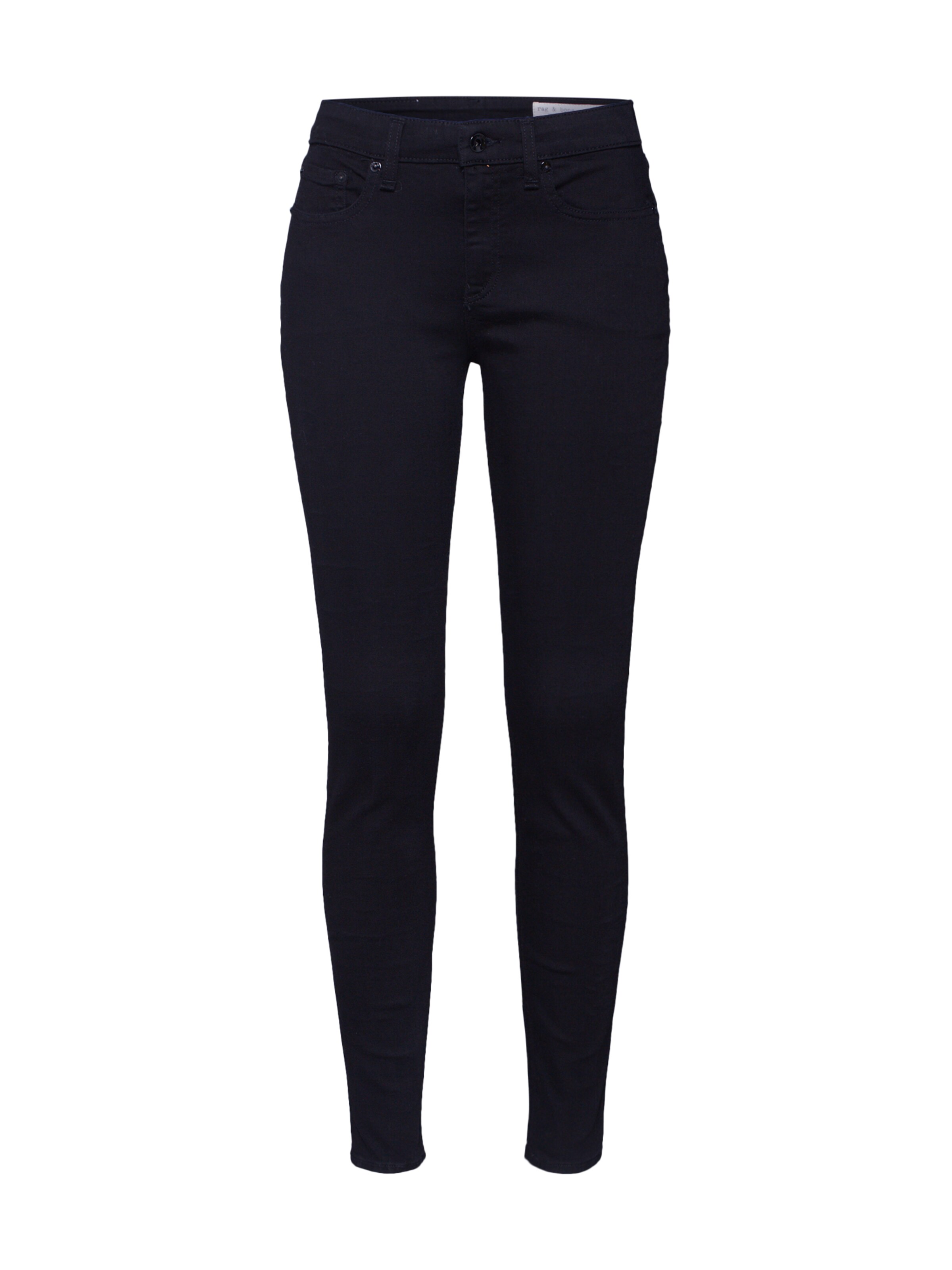 rag & bone - Jeans 'Cate' in de kleur Zwart