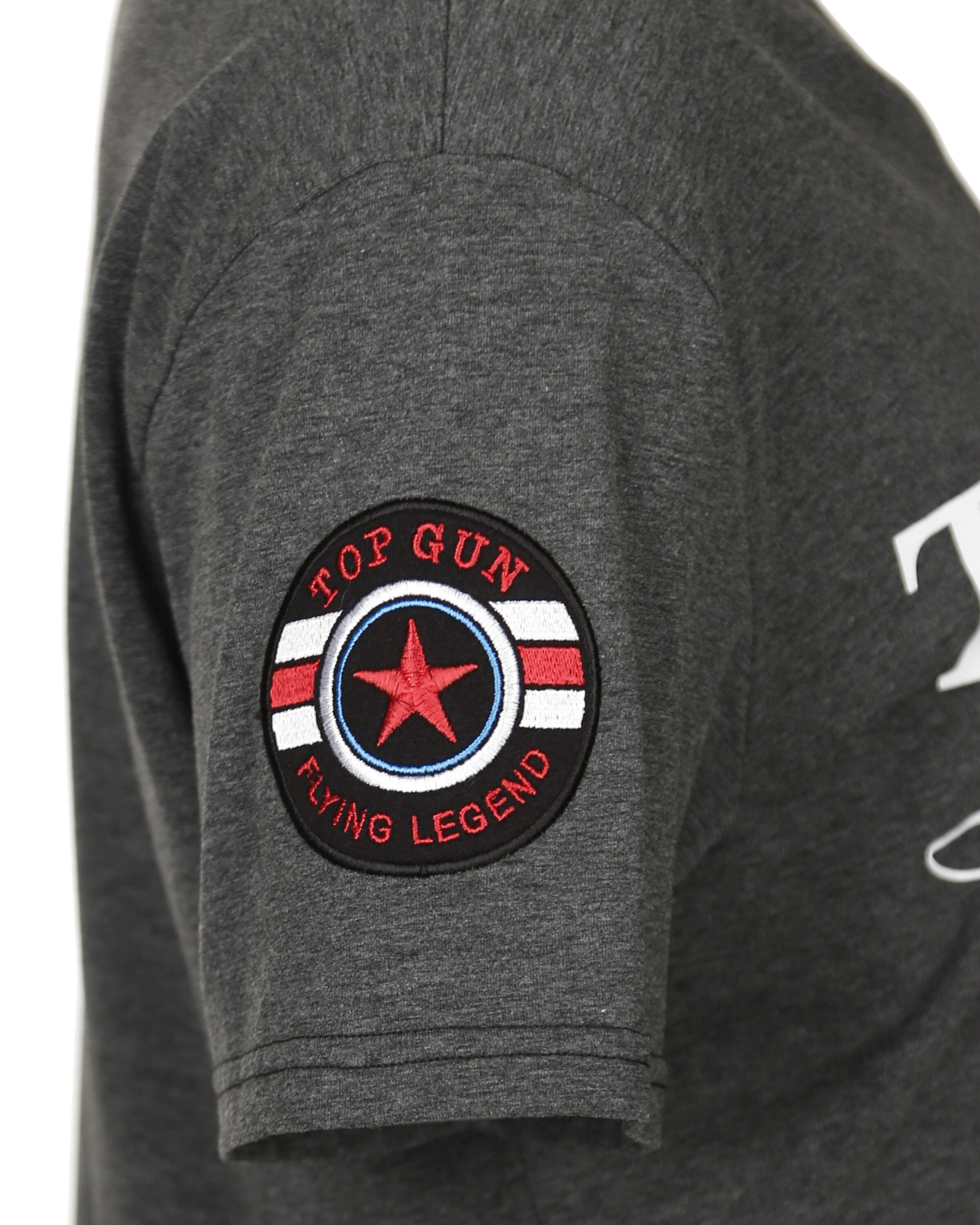 TOP GUN Shirt 'Hyper' in Grey