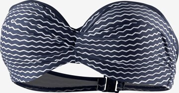 ESPRIT Bandeau Bikinitop 'Estero' in Blau: predná strana