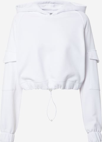 Urban Classics Sweatshirt in White: front