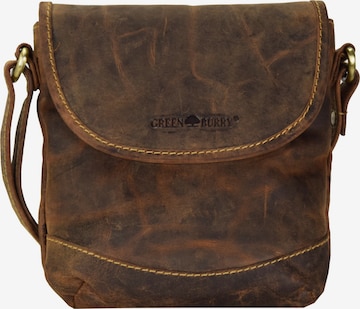 GREENBURRY Crossbody Bag in Brown: front