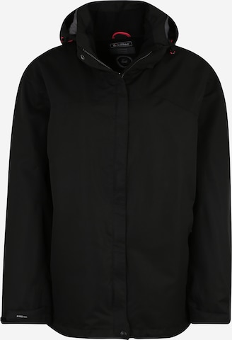 KILLTEC Outdoorová bunda 'Inkele' – černá: přední strana