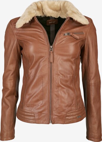 Maze Between-Season Jacket 'Morelia' in Brown: front