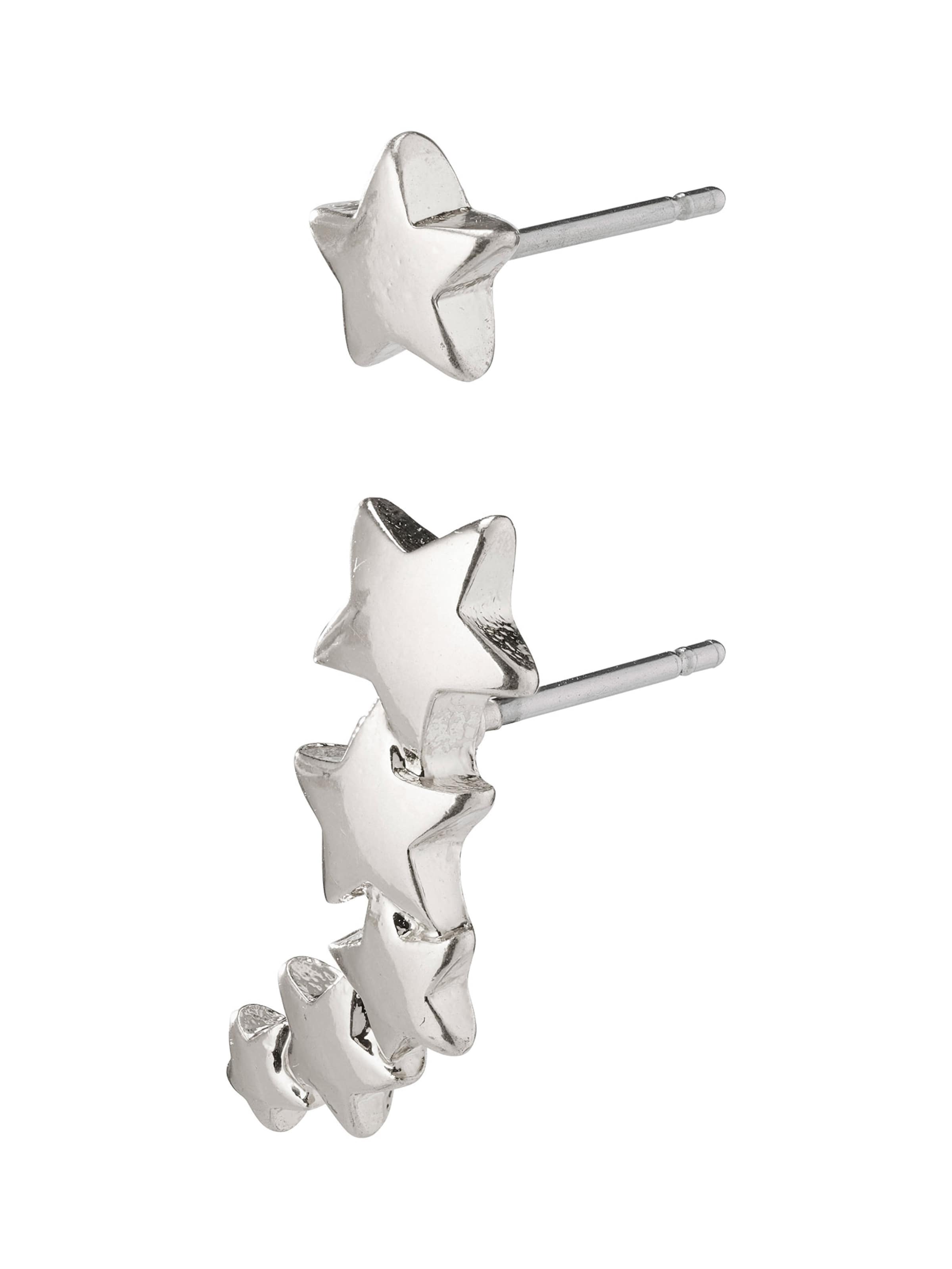 PilgrimNaušnice 'Ava' - srebro boja: prednji dio