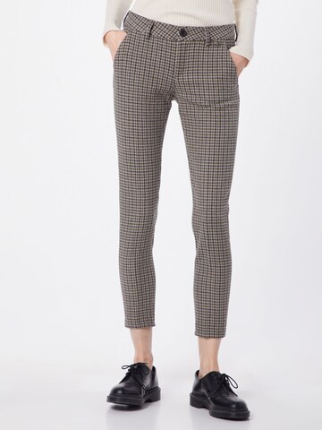 Skinny Pantaloni de la Herrlicher pe verde: față