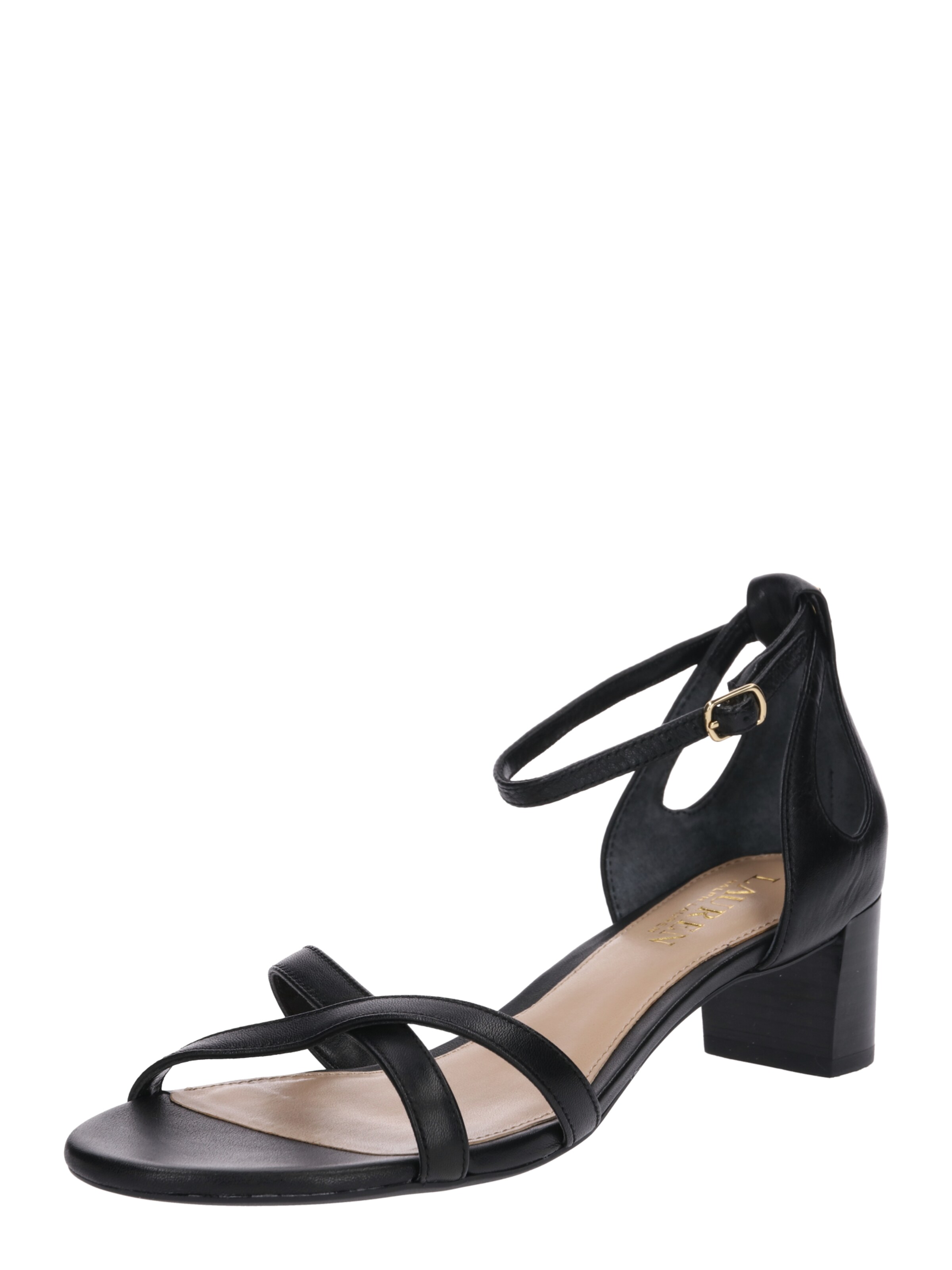 Lauren Ralph Lauren - Sandaal 'Folly' in de kleur Zwart