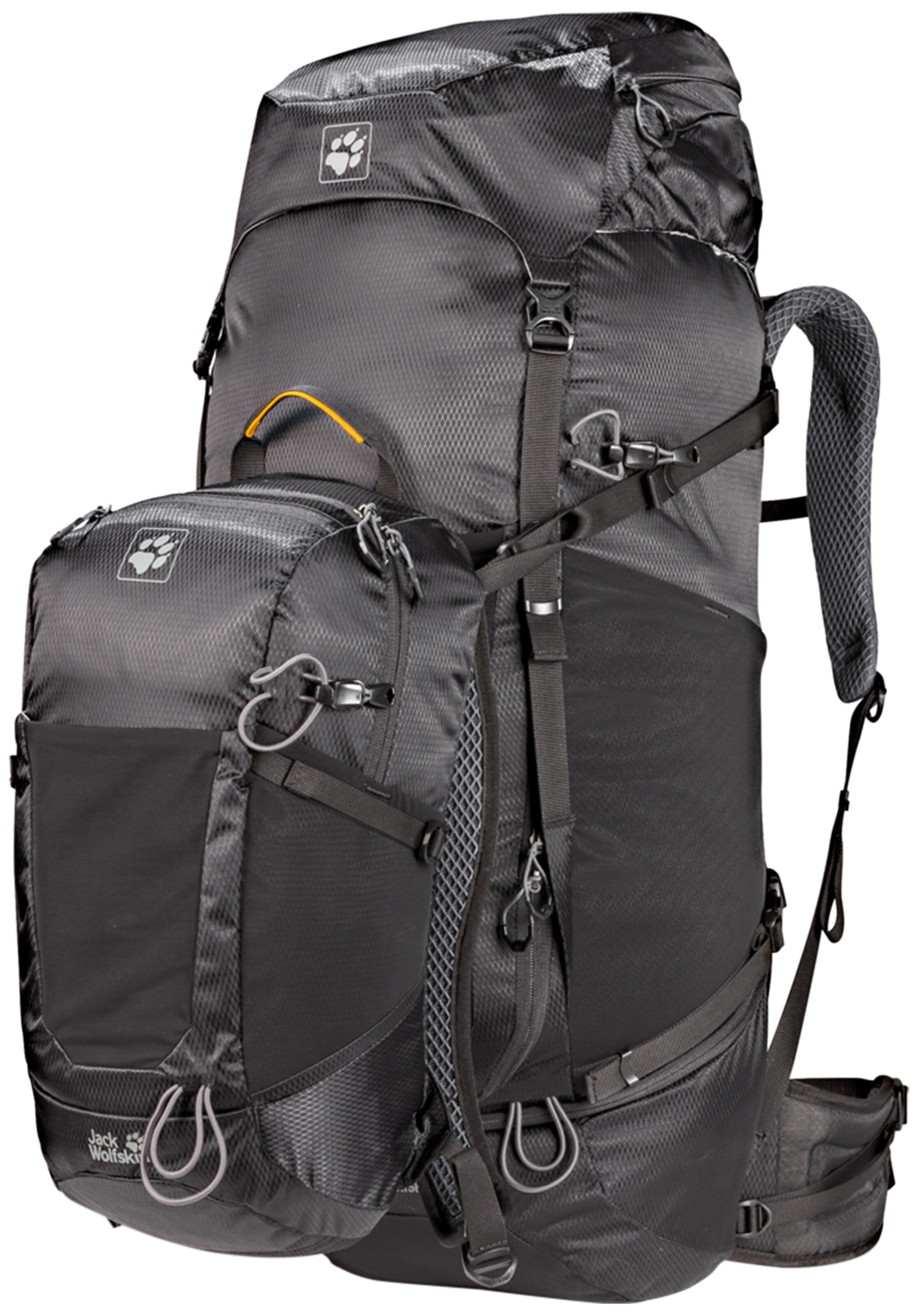 JACK WOLFSKIN - Sporttas 'Kalari' in de kleur Zwart