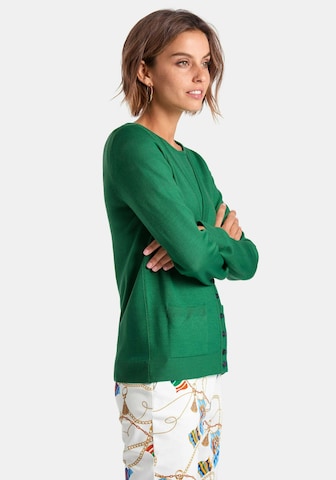 Peter Hahn Knit Cardigan in Green