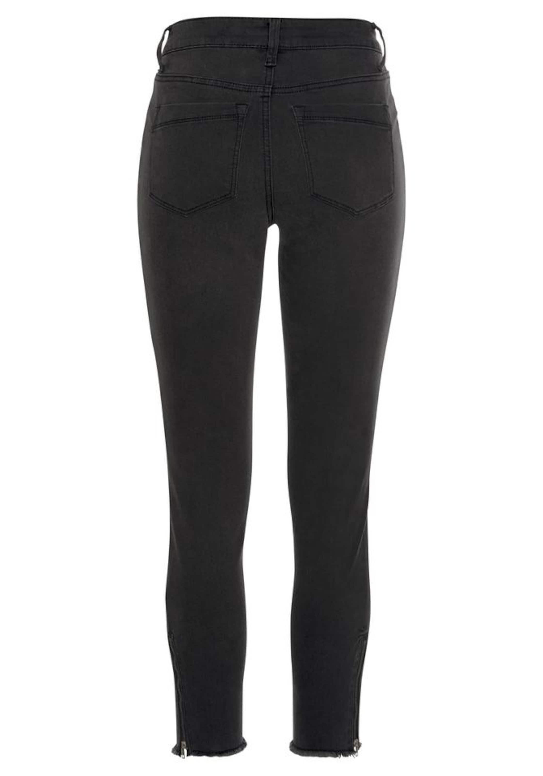 LASCANA Skinny Jeggings in Black