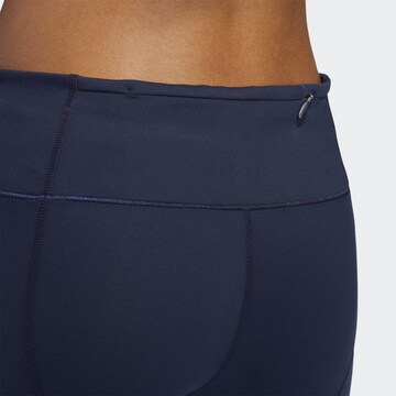 ADIDAS SPORTSWEAR Skinny Sporthose in Blau