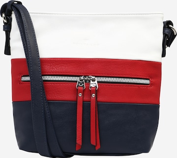 TOM TAILOR - Bolso de hombro 'Ellen' en azul: frente