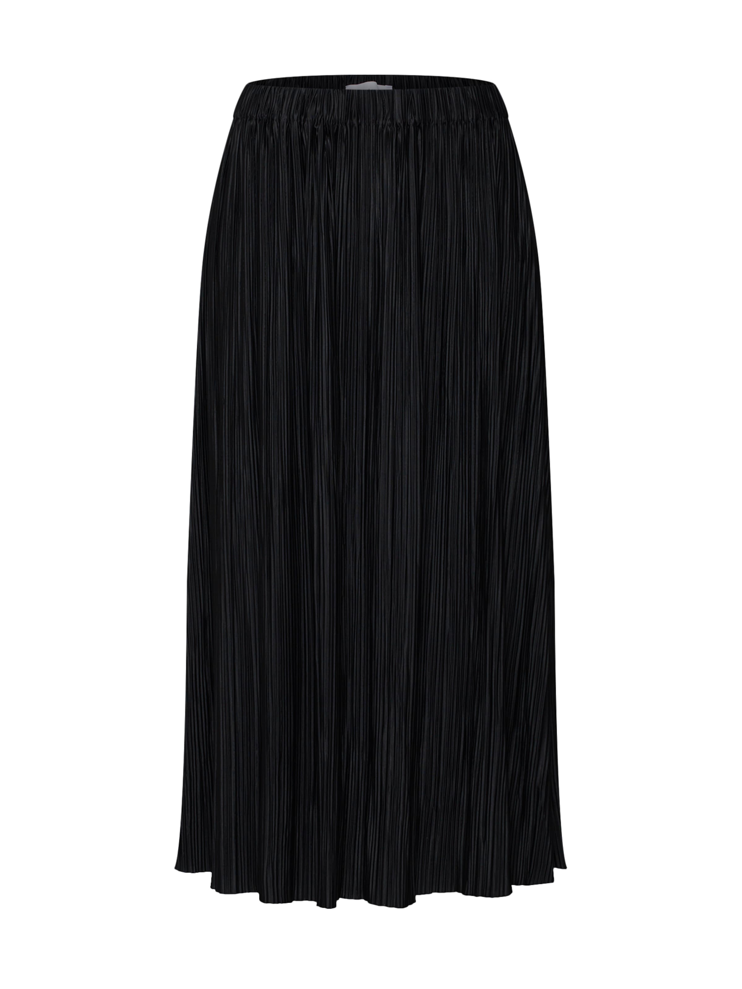 Samsøe Samsøe - Falda &#x27;Uma&#x27; en negro: frente