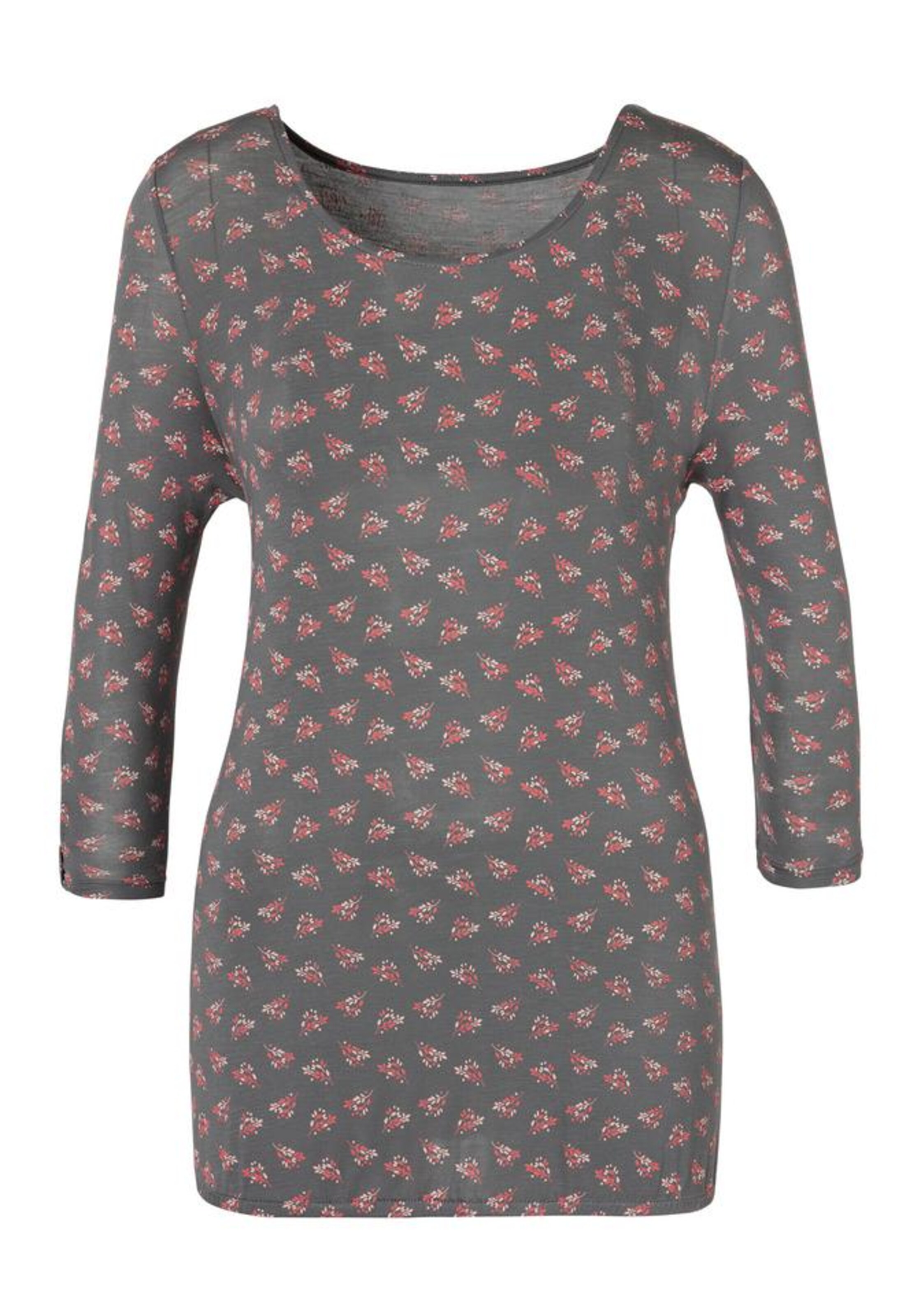 LASCANA Shirt in Grey