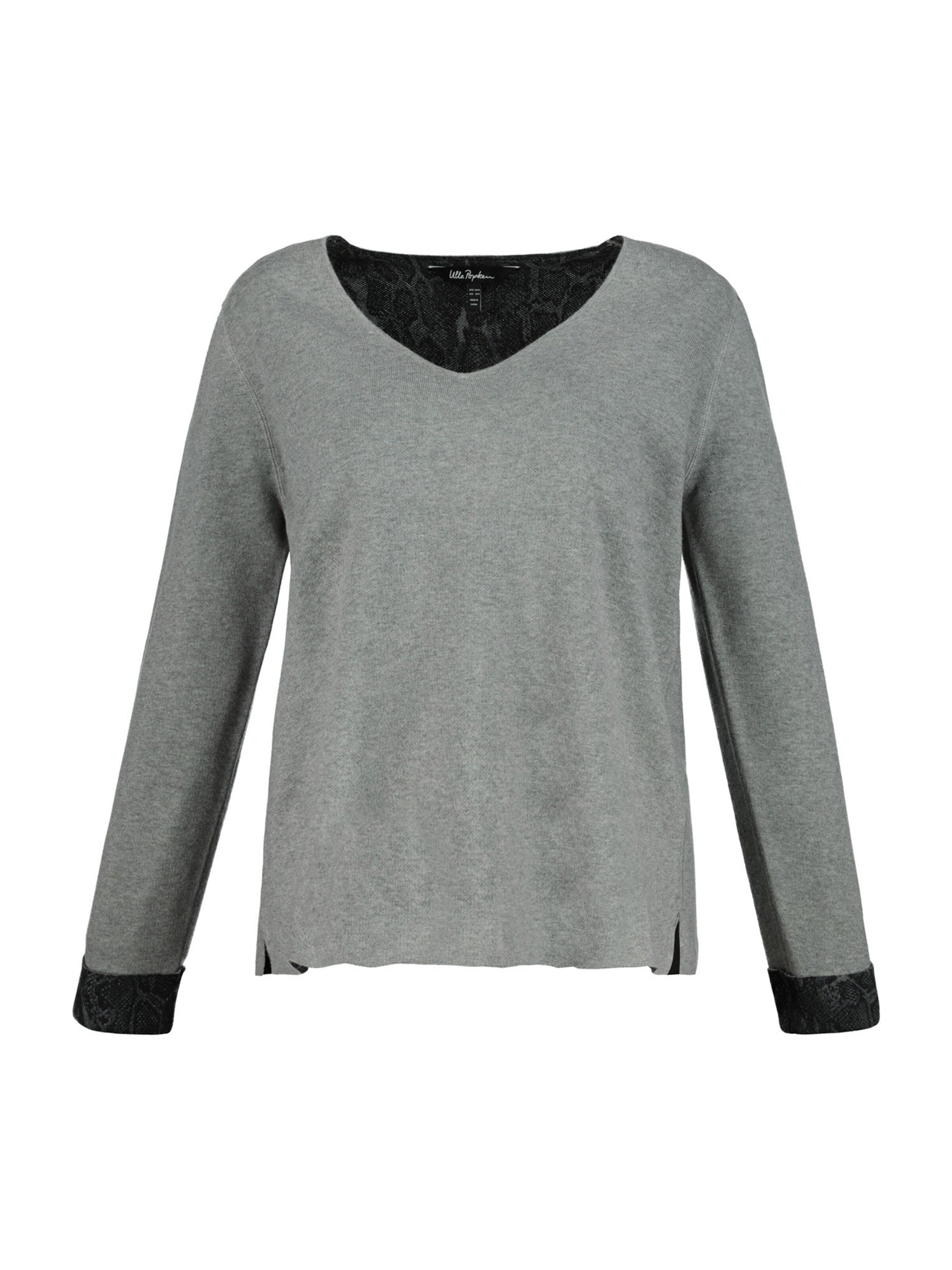 Ulla Popken - Trui in de kleur Grijs