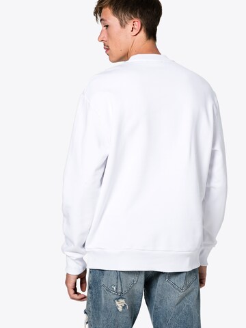 Sweat-shirt 'S Crew Division' DIESEL en blanc : derrière