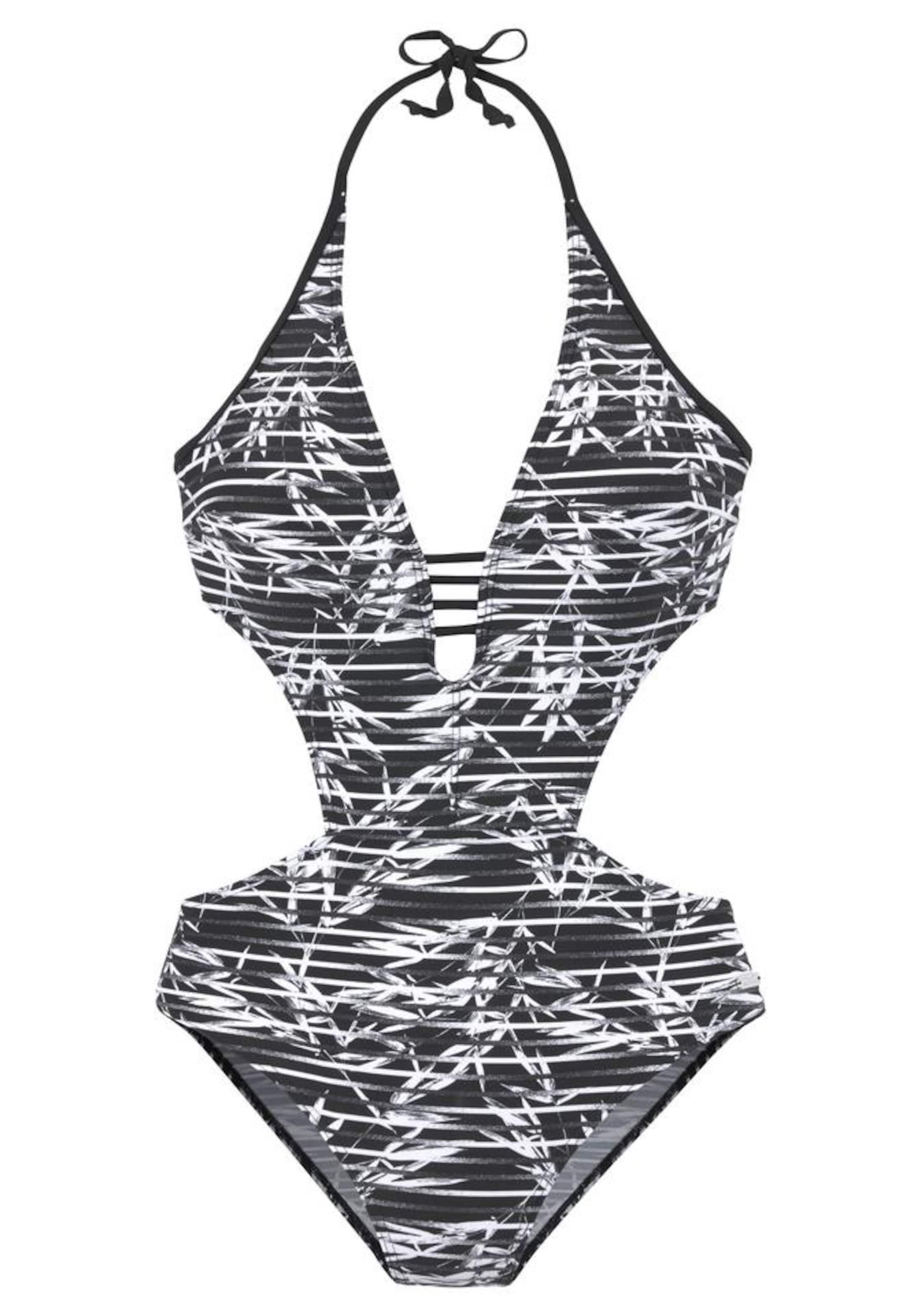 VENICE BEACH - Badeanzug in schwarz