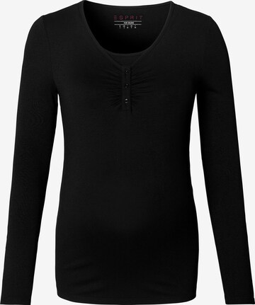 Esprit Maternity Shirt in Black: front