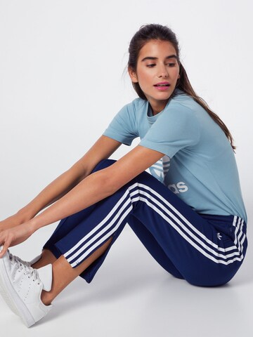 ADIDAS ORIGINALS Slimfit Hose in Blau