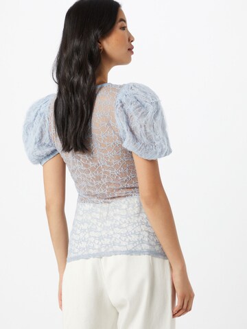 River Island Bluse in Blau