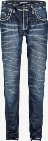 CIPO & BAXX Slimfit Jeans in Blauw: voorkant