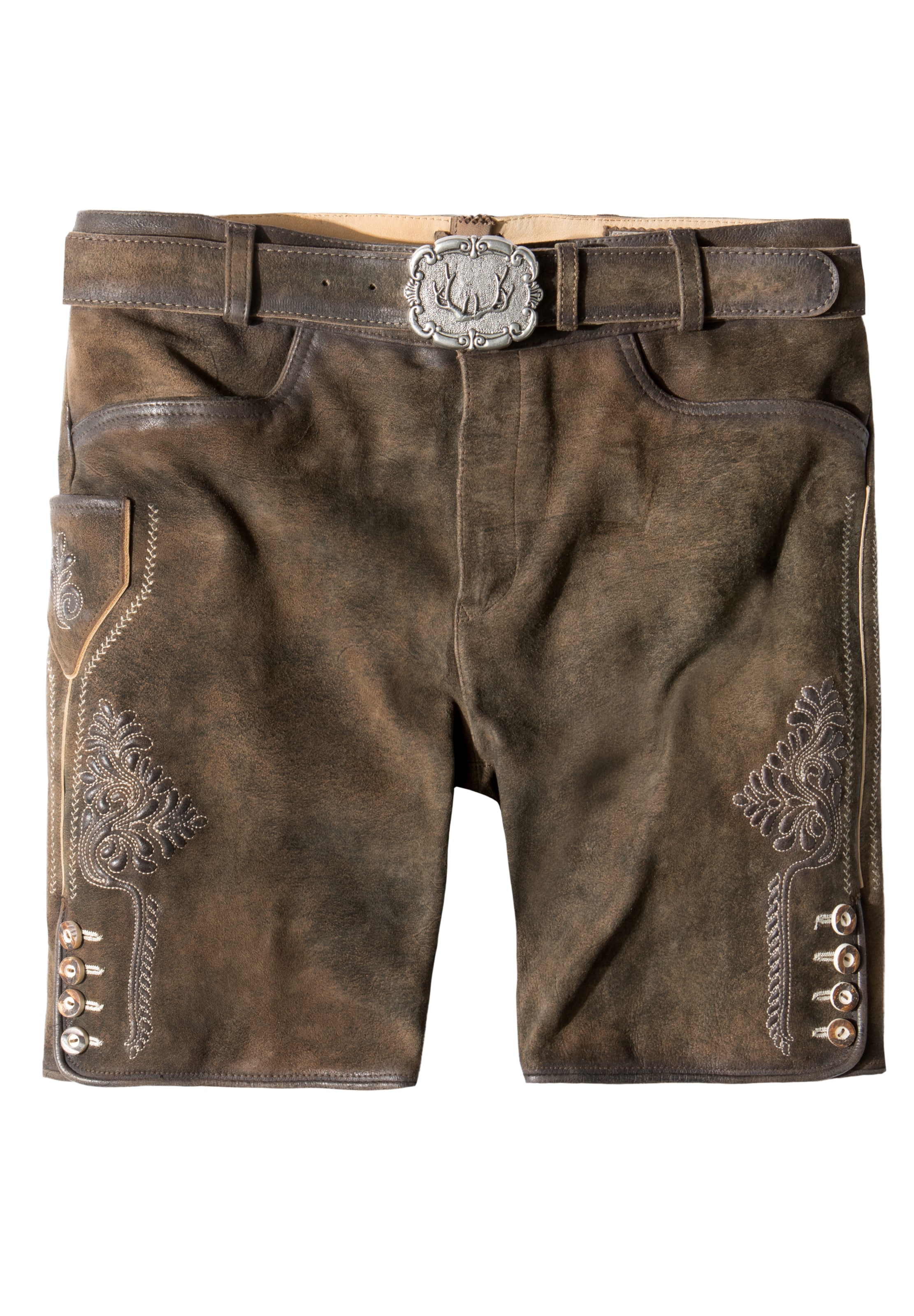 Pantaloni per costume tradizionale 'Corbi4' di STOCKERPOINT in marrone: frontale